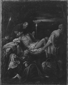 Grablegung Christi (Werkstattkopie) by Francesco Bassano the Younger