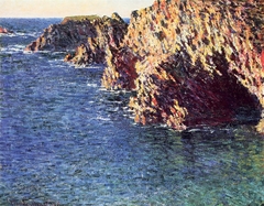 Grotte de Port-Domois by Claude Monet