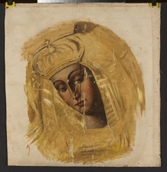 Head of Our Lady of the Gate of Dawn by Konrad Krzyżanowski