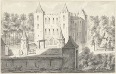 Het Huis Oud Alkemade by Abraham de Haen II