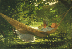 In the Hammock by Winslow Homer