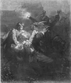 In the year 1672. Johan de Witt is wounded by Van der Graeff by Johannes Hinderikus Egenberger