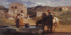 Italian Landscape by George Heming Mason