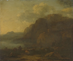 Italian Landscape by Nicolaes Pietersz. Berchem