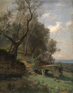 Italienische Landschaft by Max Wilhelm Roman