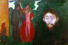 Jealousy by Edvard Munch