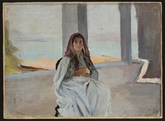 Jewess from Tiberias. From the journey to Palestine by Jan Ciągliński