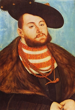 Johann Friedrich the Magnanimous by Lucas Cranach the Elder