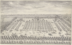 Kampement bij Den Haag, 1742 by Daniël Marot II