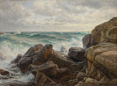 Kattegat in Storm by Berndt Lindholm