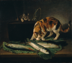 Katzen und Fische by Martin Ferdinand Quadal