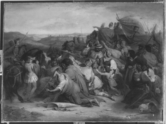 Kreuzfahrer vor Jerusalem (Umkreis) by Julius Schnorr von Carolsfeld