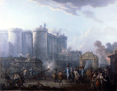 L'Arrestation du gouverneur de la Bastille, le 14 juillet 1789 by Jean-Baptiste Lallemand