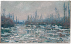 La débâcle by Claude Monet