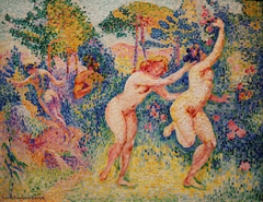 La Fuite des nymphes by Henri-Edmond Cross