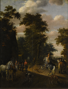 La Halte by Pieter Jansz van Asch