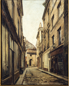 La Rue Sauval by Emmanuel Lansyer