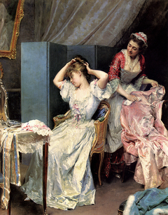 La Toilette by Raimundo de Madrazo y Garreta