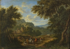 Landscape by Adriaen Frans Boudewyns