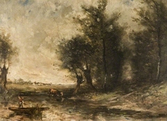 Landscape by Jean-Baptiste-Camille Corot