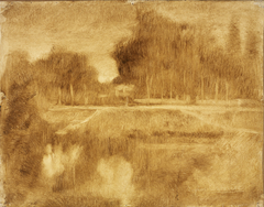 Landscape in the Orne by Eugène Carrière