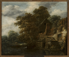 Landscape with a mill by Cornelis Gerritsz Decker