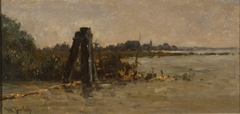 Landschap met dukdalf by Willem Roelofs