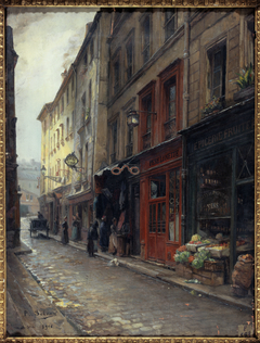 Le Cabaret du Père Lunette, rue des Anglais by Paul Schaan