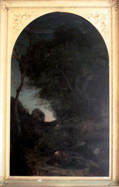 Le Christ au Jardin des Oliviers by Jean-Baptiste-Camille Corot 1