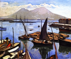 Le Port de Naples by Albert Marquet