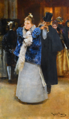 Leaving the Ball by Romà Ribera i Cirera