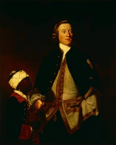 Lieutenant, later Captain, Paul Henry Ourry, MP (1719-1783) with 'Jersey' by Joshua Reynolds