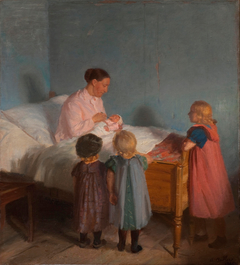 Little Brother by Anna Ancher