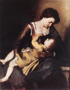 Madonna and Child by Orazio Gentileschi