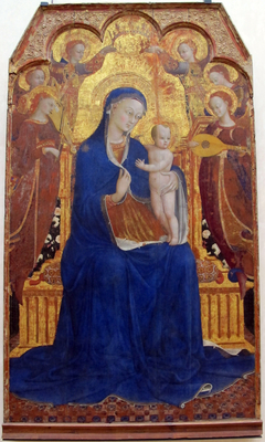 Madonna and Child with Angels by Stefano di Giovanni