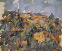 Maisons sur la colline, Provence (Houses on the Hill) by Paul Cézanne