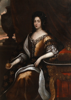 Marie Casimire Louise de La Grange d'Arquien by Jan Tricius