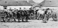 Market Scene by August von Pettenkofen