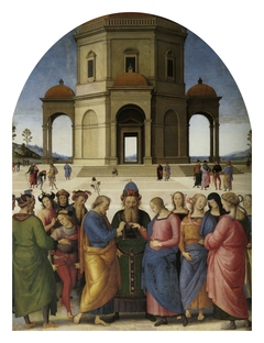 Marriage of the Virgin by Pietro Perugino