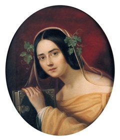 Maximiliane Gräfin Oriola / geborene von Arnim by Caroline Bardua