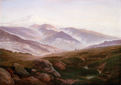 Memories of the Giant Mountains by Caspar David Friedrich