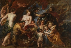 Minerva protects Pax from Mars by Peter Paul Rubens