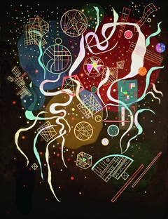 Movement I by Wassily Kandinsky