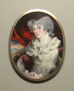 Mrs. William Bingham (Anne Willing) by William Russell Birch