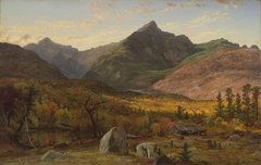 Mt. Jefferson, Pinkham Notch, White Mountains by Jasper Francis Cropsey