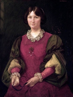 Nancy, the Artist's Daughter [Mrs. Robert Pearmain] by George de Forest Brush