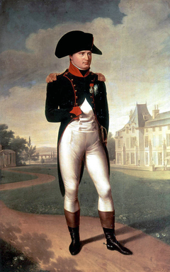 Napoléon Ier devant le château de Malmaison by Anonymous