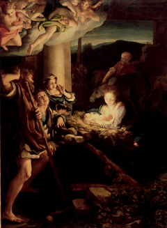 Nativity by Antonio da Correggio