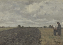 Near Vries by Anton Mauve