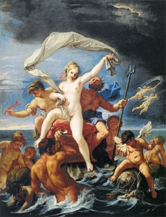 Neptune and Amphitrite by Sebastiano Ricci